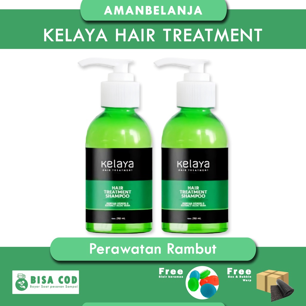 TERLARIS!!! SHAMPO KELAYA HAIR TREATMENT Kelaya Shampoo ORIGINAL Kelaya shampoo shampo kelaya penyubur penumbuh rambut rontok botak-Shampo 2
