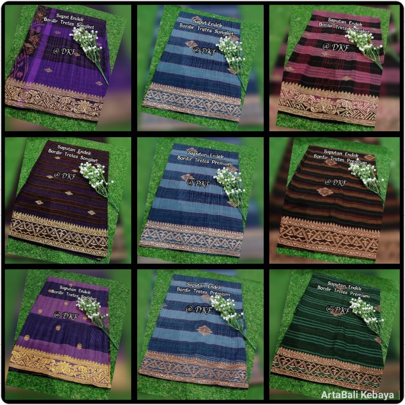 Saput + Udeng Bordir Putih