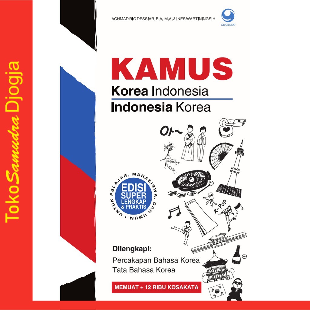 

Buku Kamus Korea Indonesia - Indonesia Korea - Achmad Rio Dessiar BA MA