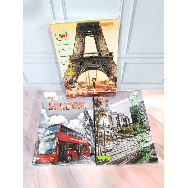 (10pc) BUKU TULIS ukuran BOXY merek YOU isi 40lembar kertas per buku-2