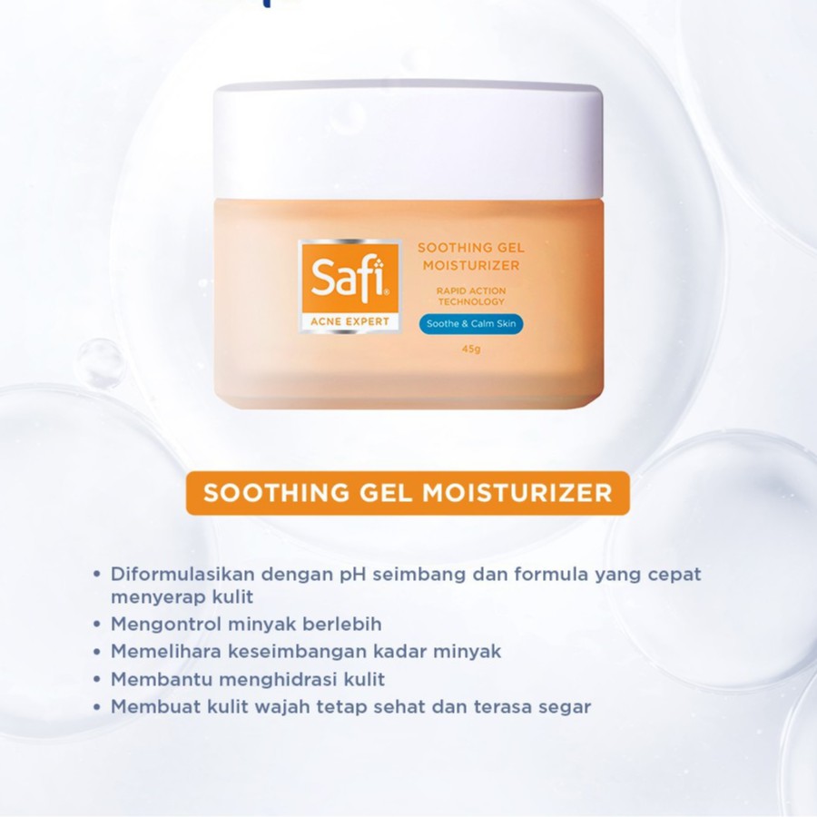 Safi Acne Expert Soothing Gel Moisturizer 45gr