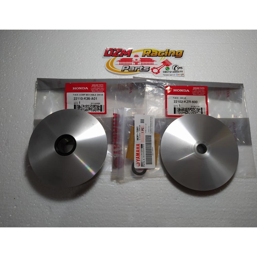 [[BISA COD]] Pulley Rumah Roller Vario 125 Vario  150 Racing Custom DZM RACING