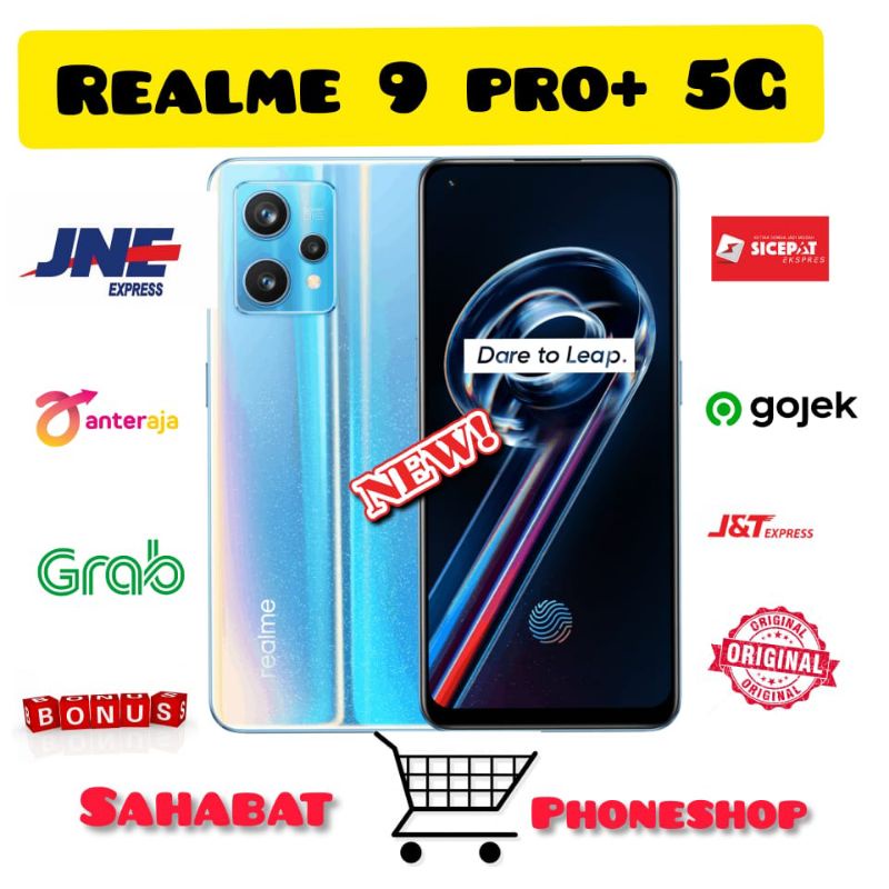 REALME 9PRO+ RAM 8/256 GARANSI RESMI