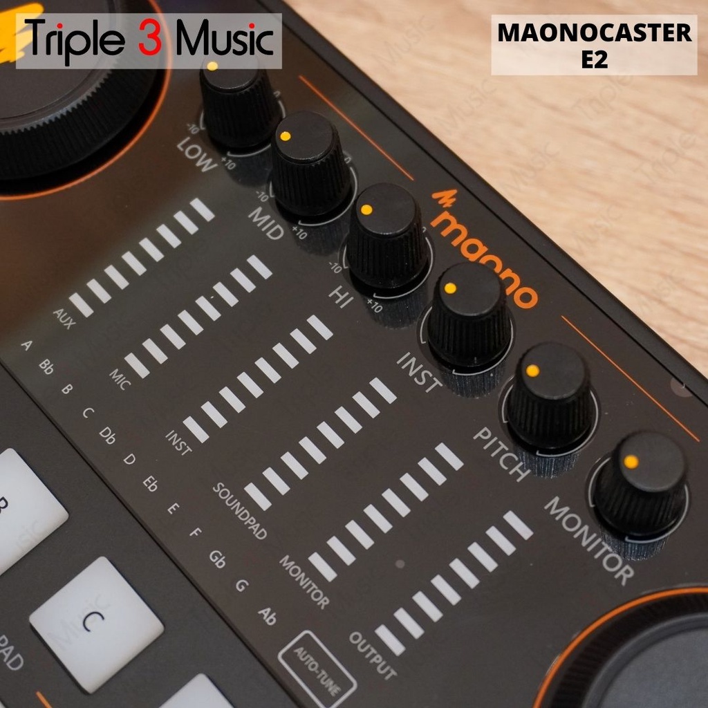 Maono E2 Maonocaster AME2 Soundcard streaming podcast