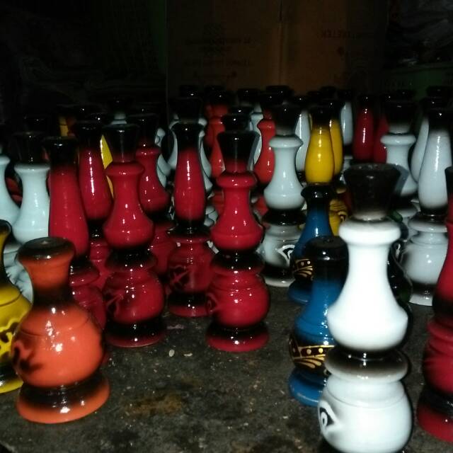 Pion panjang pleci airbrush