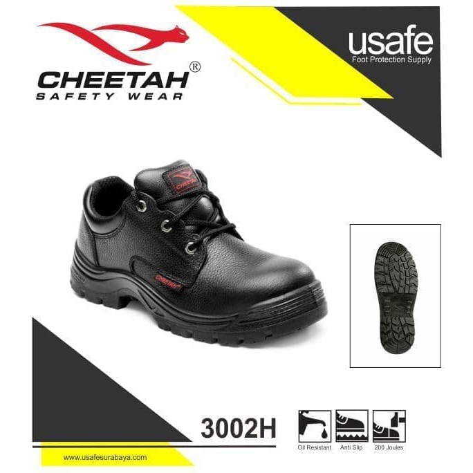 SAFETY SHOES CHEETAH 3002 H SEPATU SAFETY CHEETAH