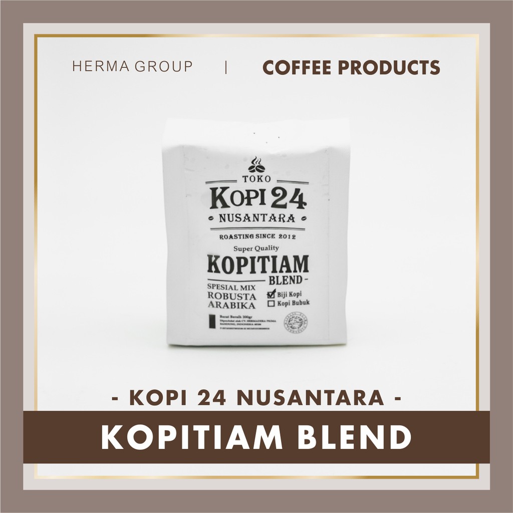 

Kopitiam Blend Roasted Beans Coffee 200gr