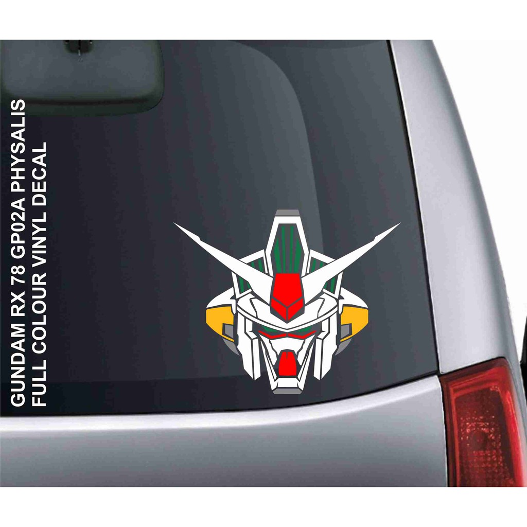 Sticker GUNDAM RX 78 GP02A PHYSALIS