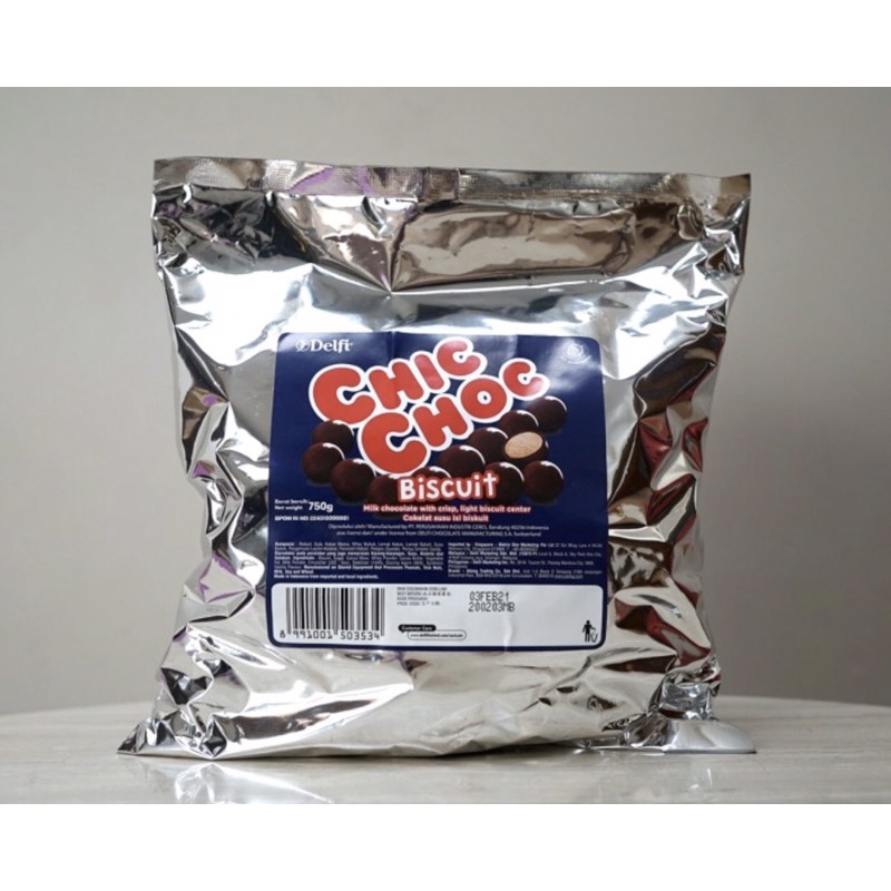 

Delfi Cokelat Chic Choc / Coklat Biskuit Chicchoc [750 g]