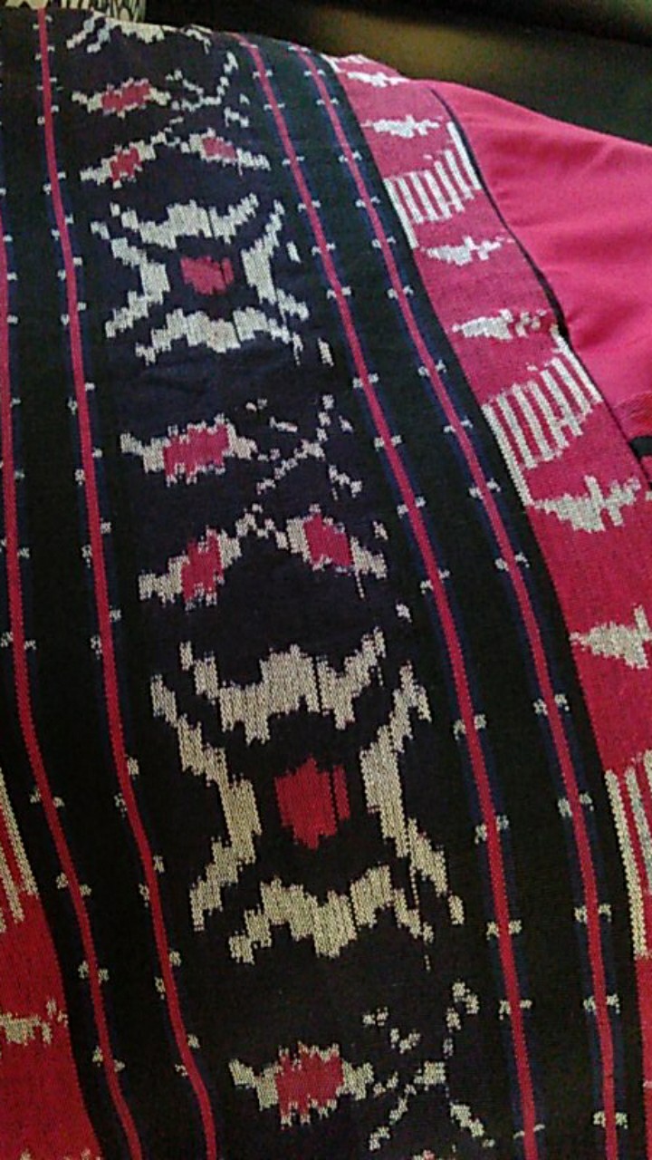 Shanaya Batik Tunik Tenun Kombinasi Toyobo Premium Mirea Size S M L Xl Xxl