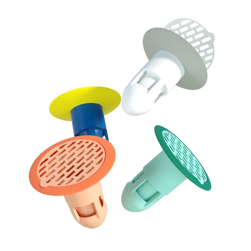 [Silicone Floor Drain Anti-odor And Insect-proof Plug] [Bathtub Shower Floor Filter] [Sink Bathroom Drain Filter Plug] [Anti-Clogging Floor Drain Cover]