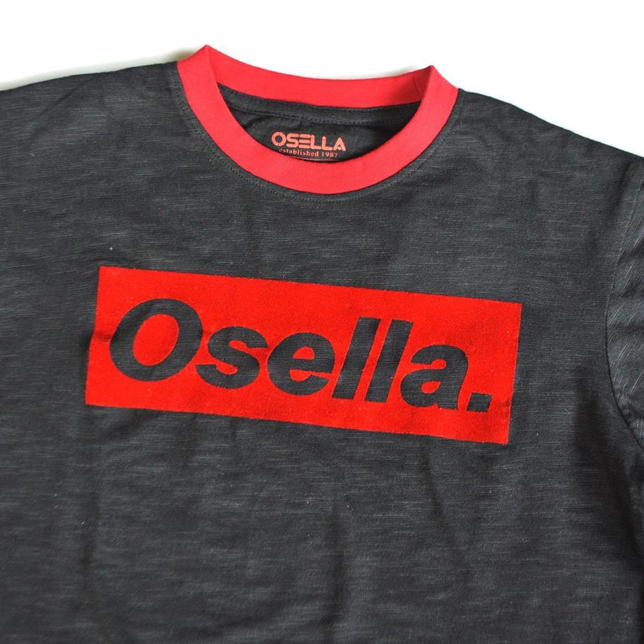 VZQT Osella Baju Anak Laki Laki Tshirt Osella Black Spesial order