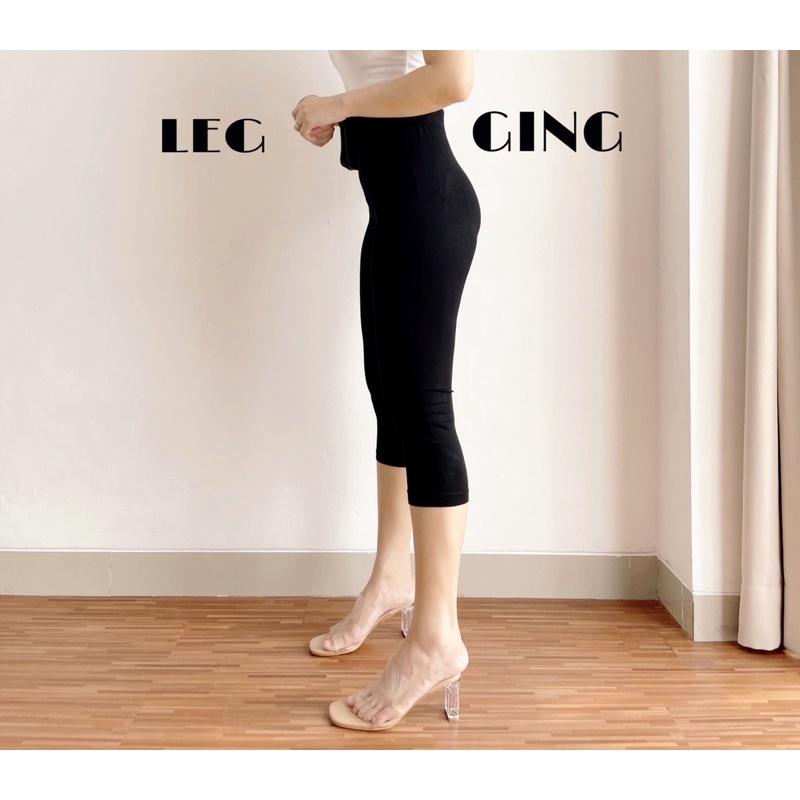 CELANA LEGGING POLOS 7/8 / LEGGING PENDEK ALLSIZE FIT XXL