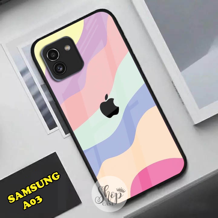 Softcase Glass Samsung A03 - Case Samsung A03 - Case Lucu - case Samsung A03 - kesing Samsung A03 - 
