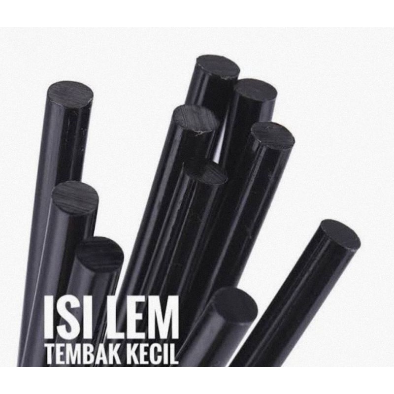 LEM Hair extension /isi Lem tembak Hitam kecil ecer