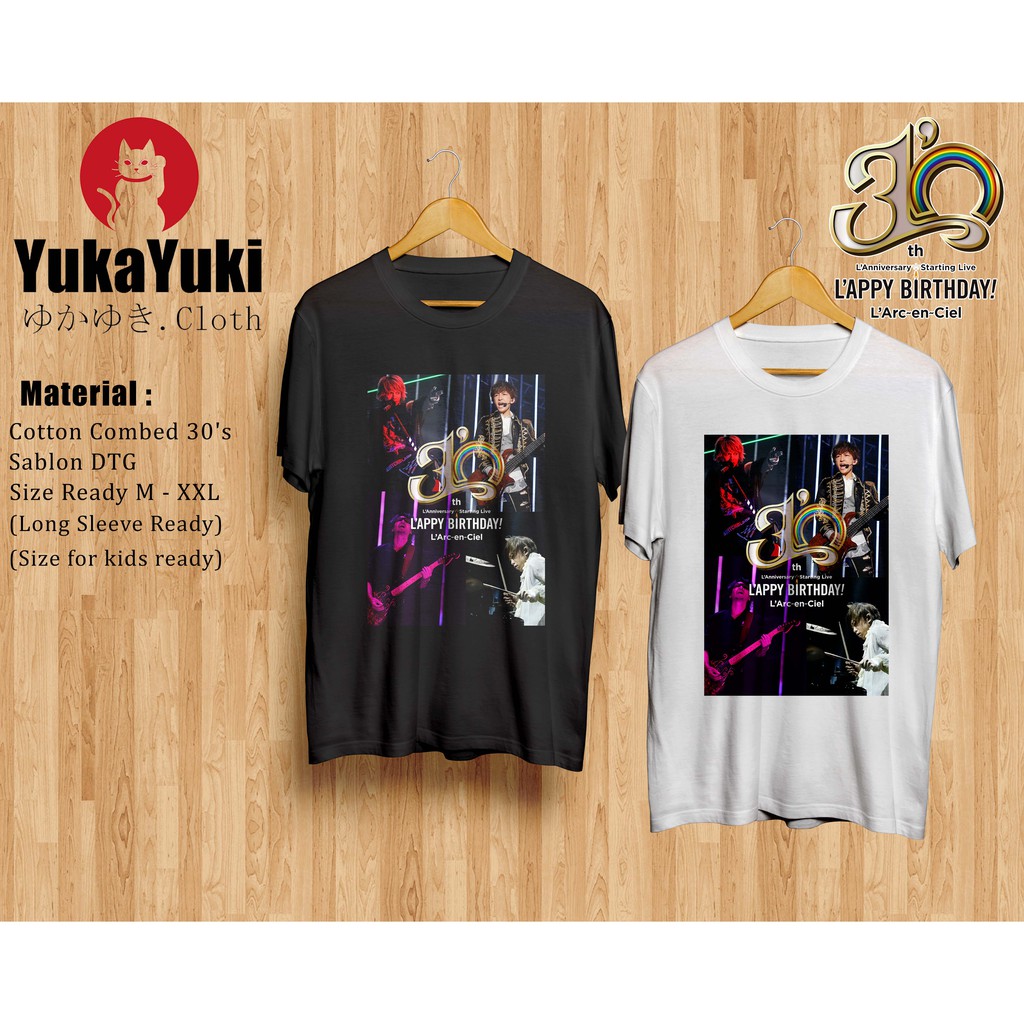 Kaos l arc en ciel - Kolase 30th L'appy Anniversary