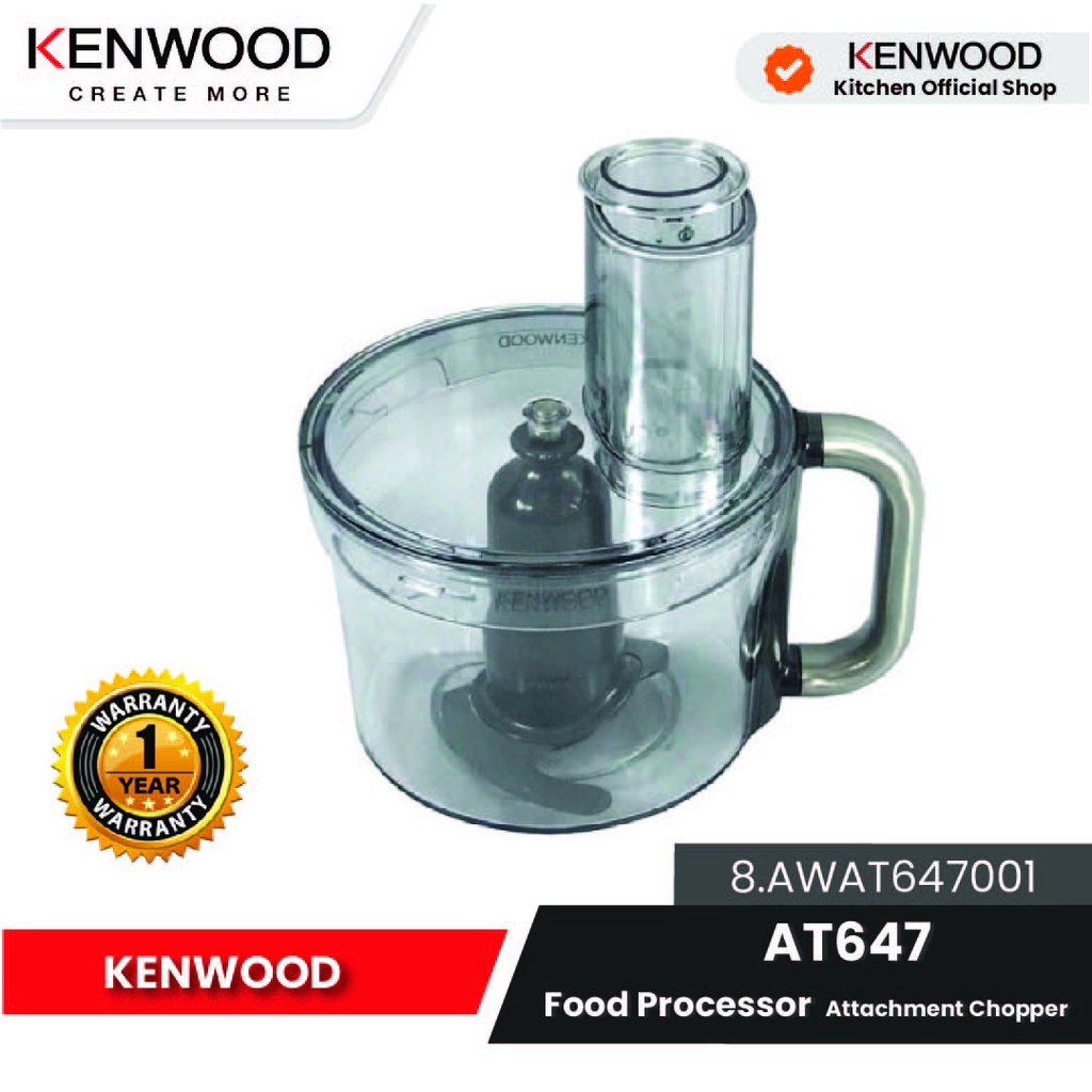Jual Kenwood Food Processor AT647 Attachment Chopper Bergaransi Resmi