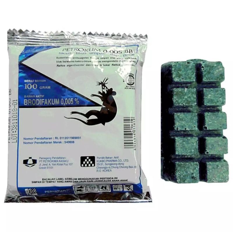 PETRUKUM RACUN TIKUS MATI KERING TANPA BAU