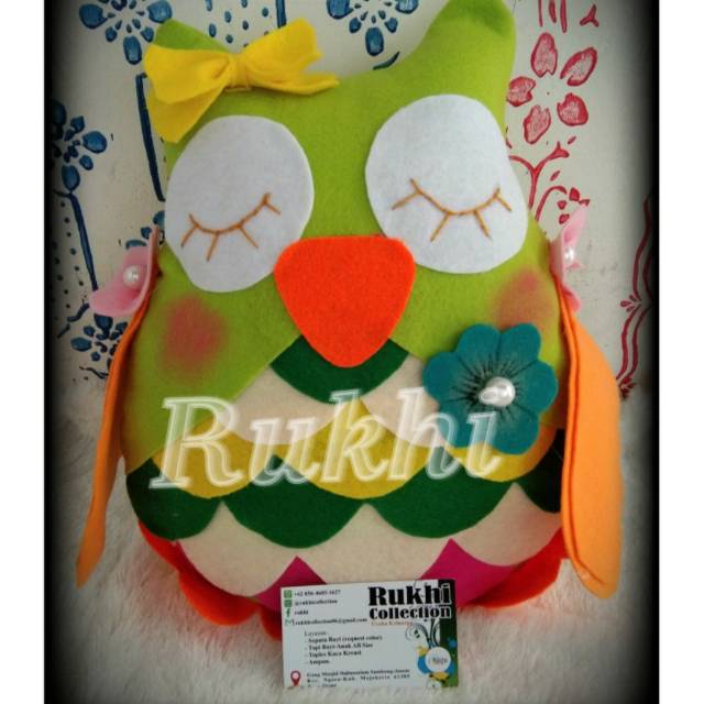 (COD) Bantal sofa bentuk Owl /rukhicollection/