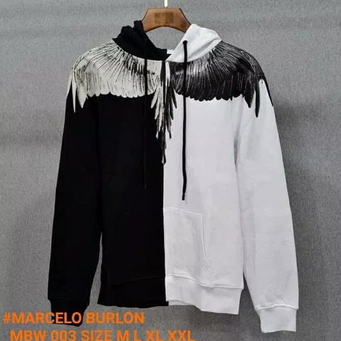 Sweater Hoodie Marcelo Burlon Premium Original Quality / Unisex .Deevagrosir.Olshop