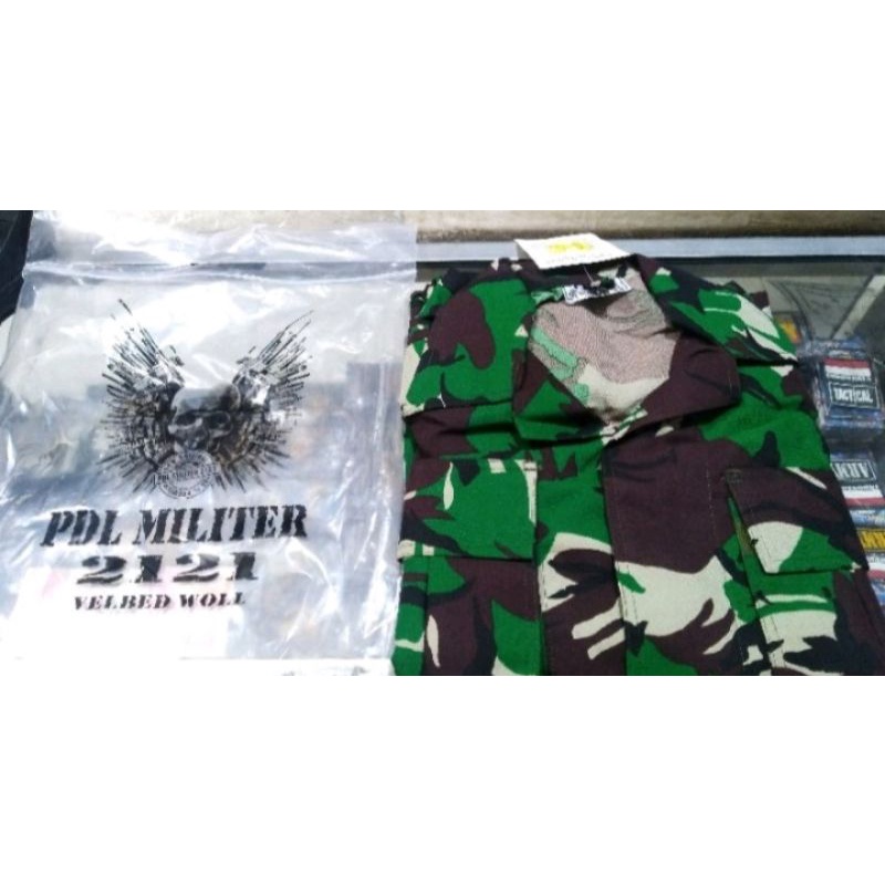 Baju pdl velbed 2121/Baju pdl malipinas TNI/anti air/Waterproof