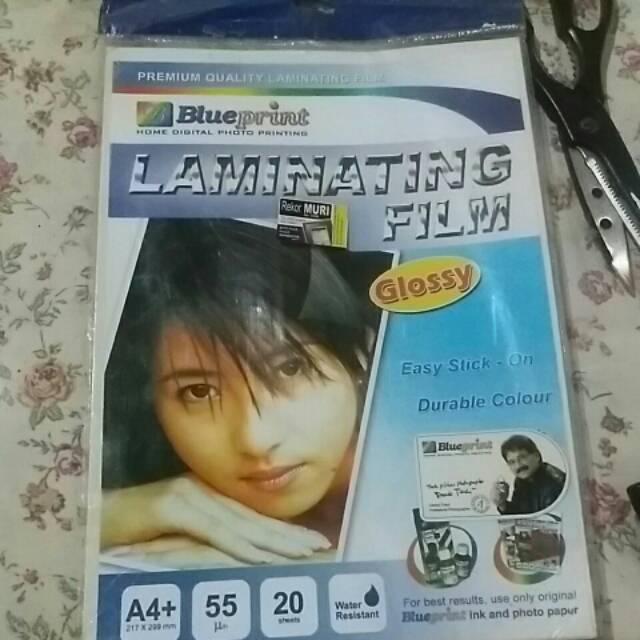 

Laminating Film Glossy Blueprint Murah !