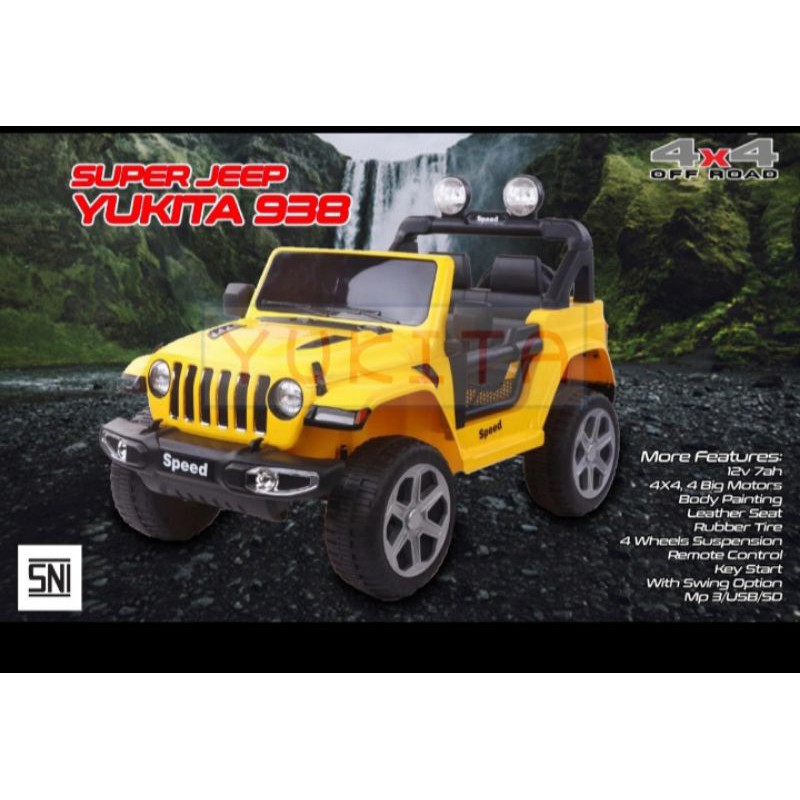 MOBIL AKI YUKITA 938 "SUPER JEEP RUBICON"