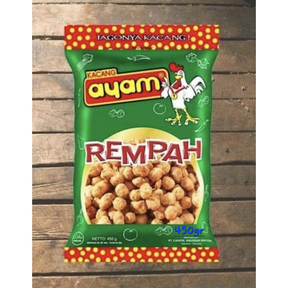 

Kacang Rempah Cap Ayam 450gr Khas Makassar