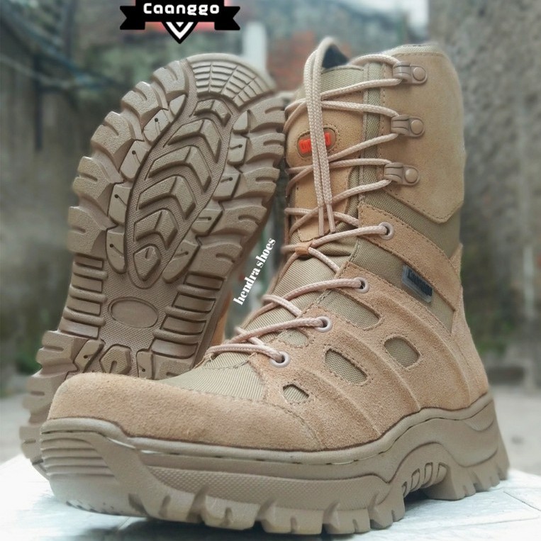 Sepatu PDL Safety Tactical Satpolpp Original Caanggo Militery