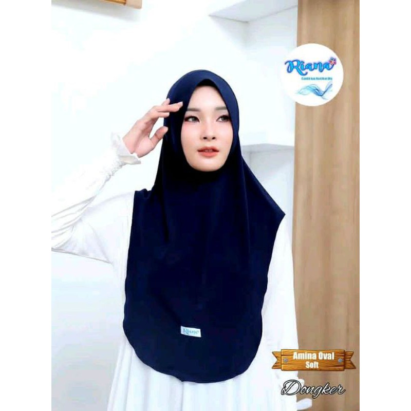 HIJAB RIANA TERNYAMAN-Navy