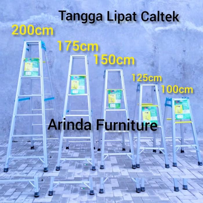 Tangga Lipat Tangga Lipat / Tangga Aluminium Ukuran 100Cm/125Cm/150Cm/175Cm/200Cm