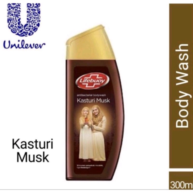 Lifebuoy kasturi musk body wash 300ml