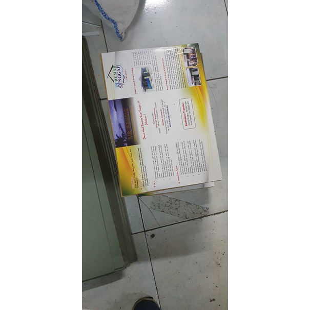 

RB Cetak Murah Brosur A5 (2 Sisi) Art Paper 120gr / 2 Rim (1000lbr)