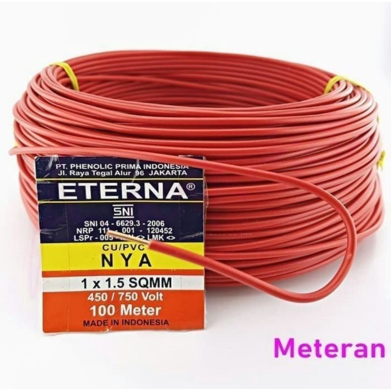 kabel nya 1x1.5mm 50m eterna