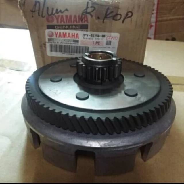 Alumunium rumah kopling assy jupiter mx king orisinil ygp