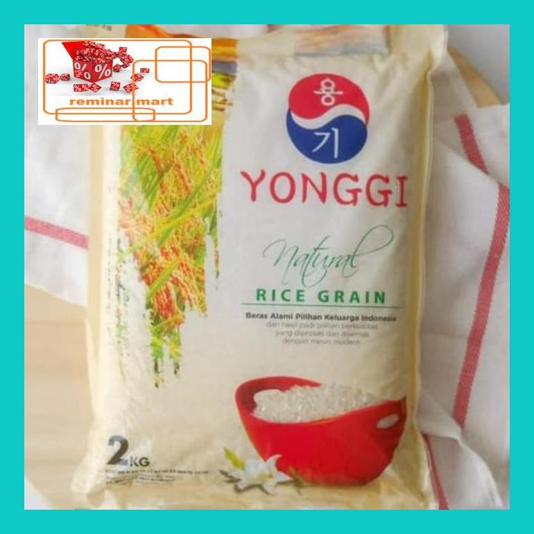 

S0Bers Beras Jepang Korea Yonggi 2 Kg - Halal - High Grade - Ready Stock Ric0S50B