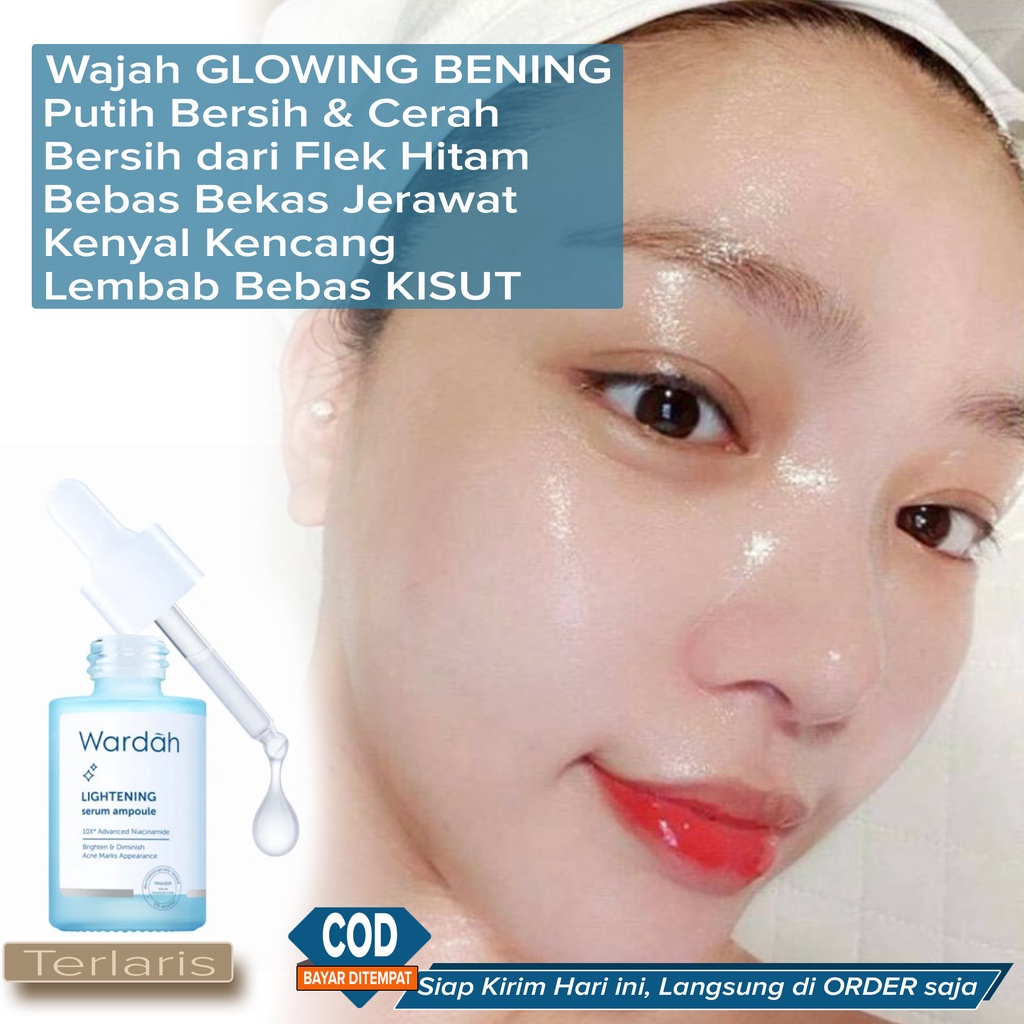 Serum Pencerah Pembersih Flek Hitam Pelembab Pengencang wajah Penutrisi Kulit wajah Kering Cegah Ker