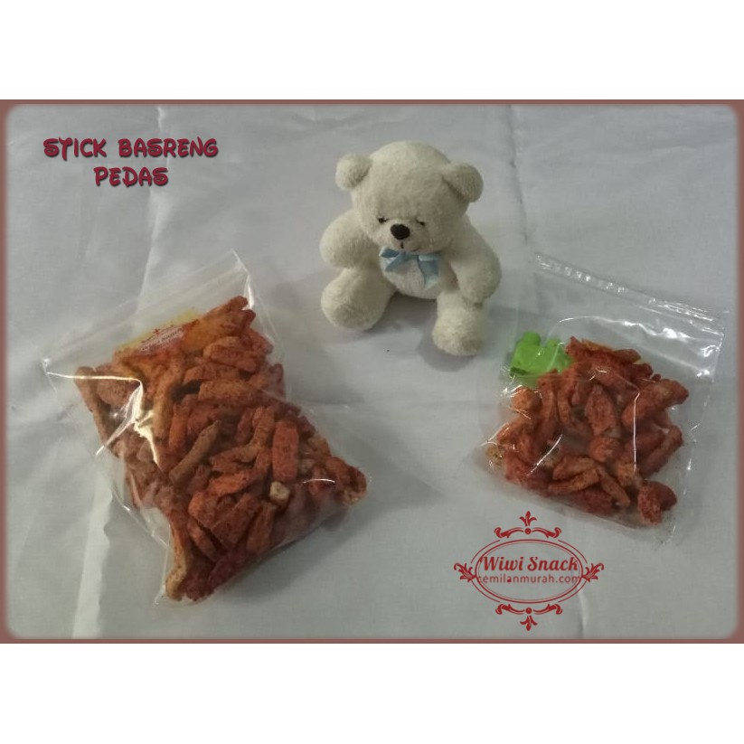 

STIK BASRENG PEDAS (1BALL=2KG) GROSIR CEMILAN MURAH ENAK MAKANAN SNACK KILOAN