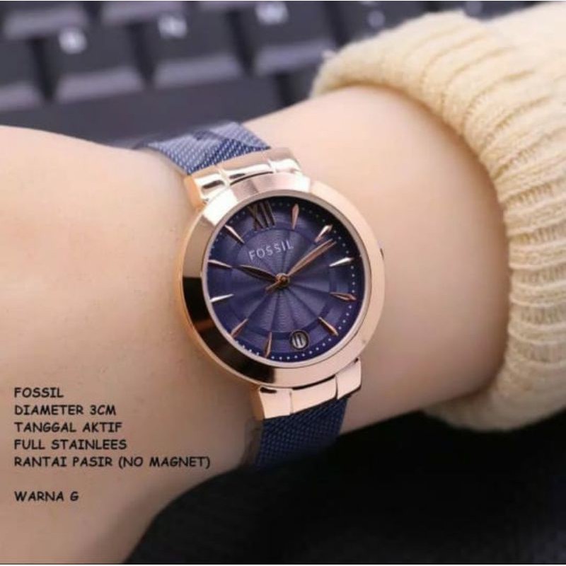 jam tangan terbaru FossiI Rantai pasirD.3,2cmIDR 115.000