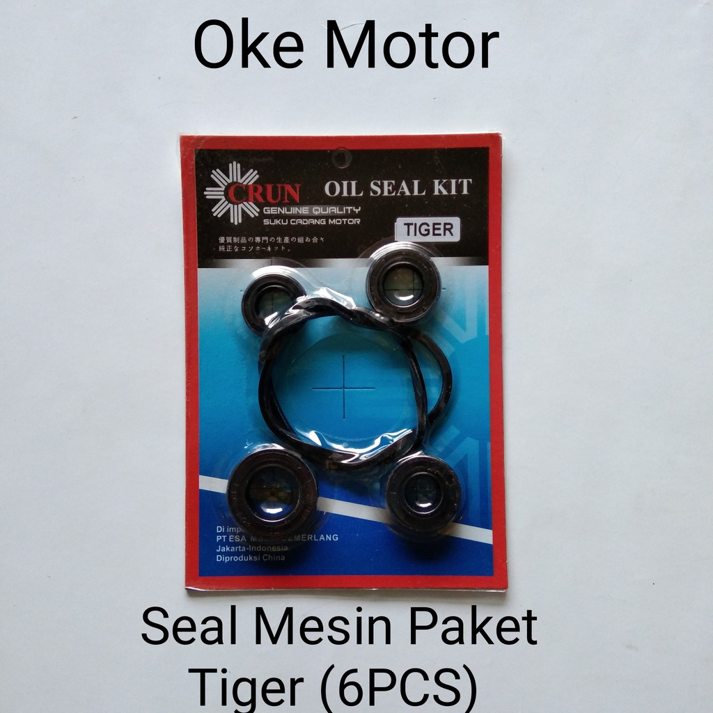 seal mesin paket motor tiger
