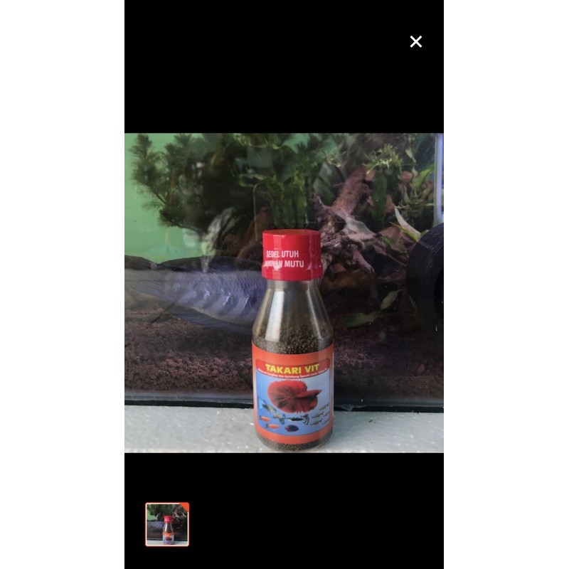 TAKARI VIT MAKANAN IKAN KECIL
