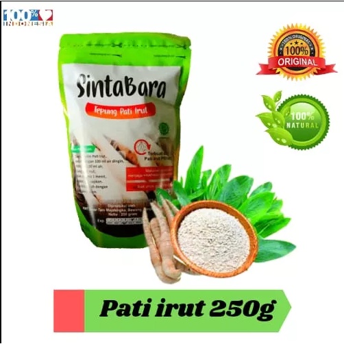 

Tepung Pati Garut Organik 250 Gram / Pati Asam Lambung