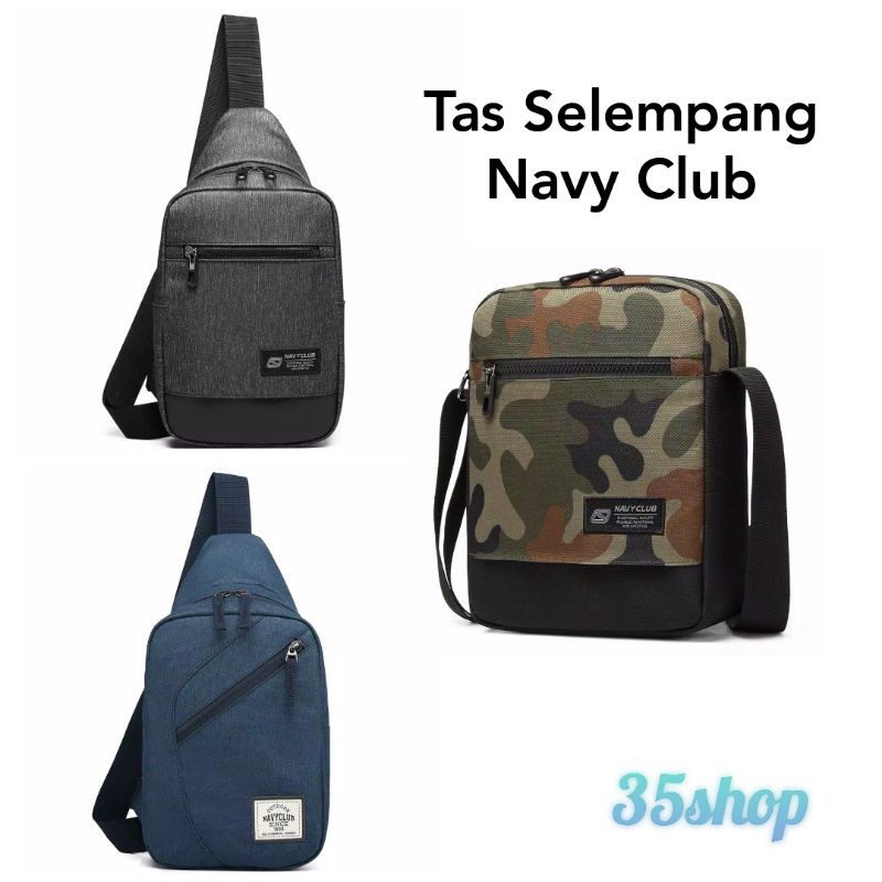 Navy Club Tas Selempang
