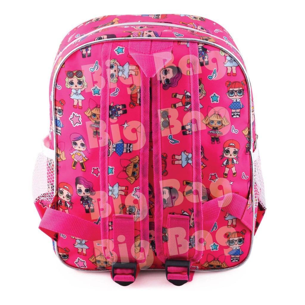 PTS - Ransel Sekolah Anak Perempuan UKURAN TK FULL PATTERN DOTTIES - RANSEL LED - LED BACKPACK - LOL SURPRISE