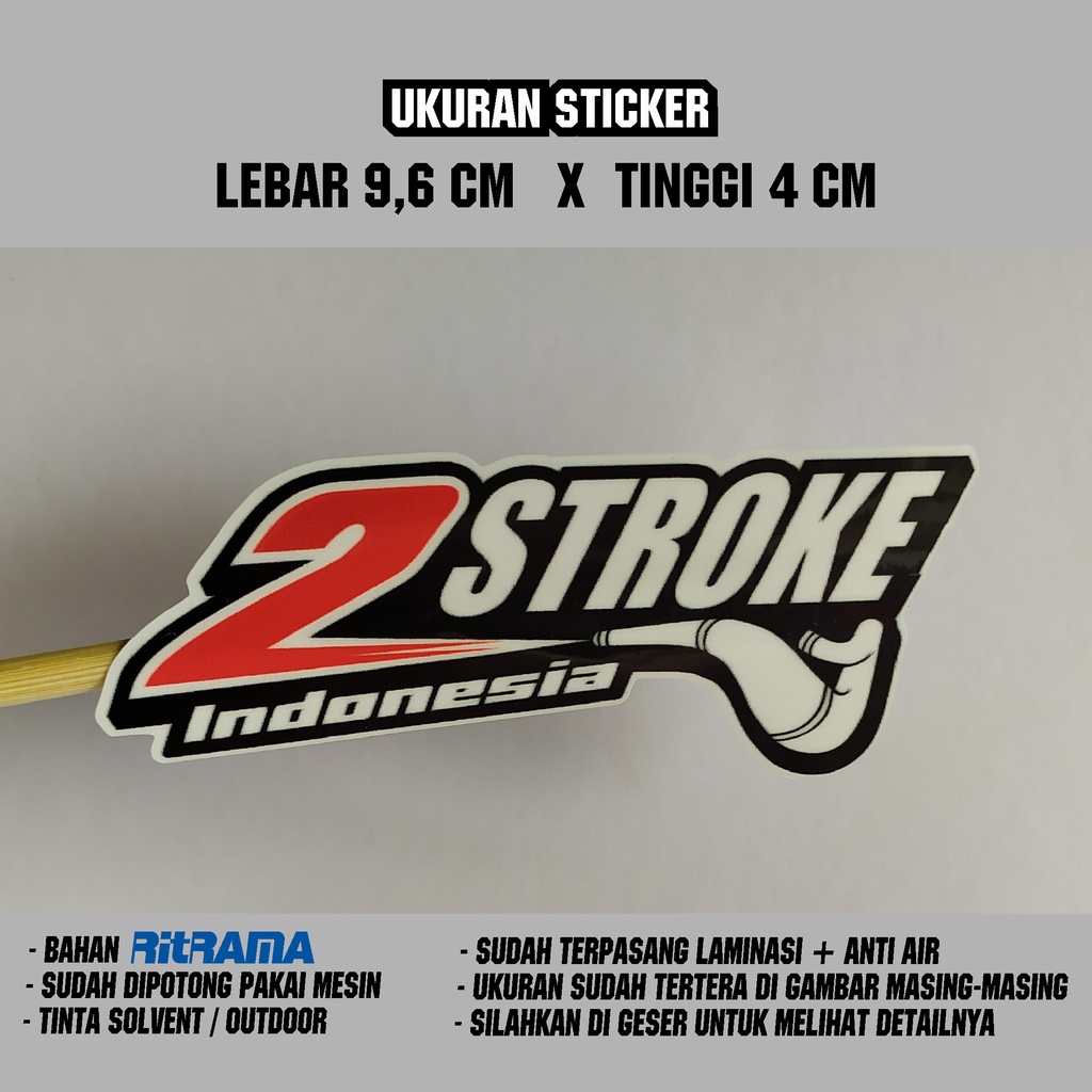sticker 2 tak terbaru / sticker two stroke viral / sticker bebek goreng / sticker dua tak indonesia / sticker gara gara 2 tak / sticker rx king / sticker 2 tak / dua tak indonesia / sticker 2 tak lovers / sticker fiz r-2 stroke indo glosy