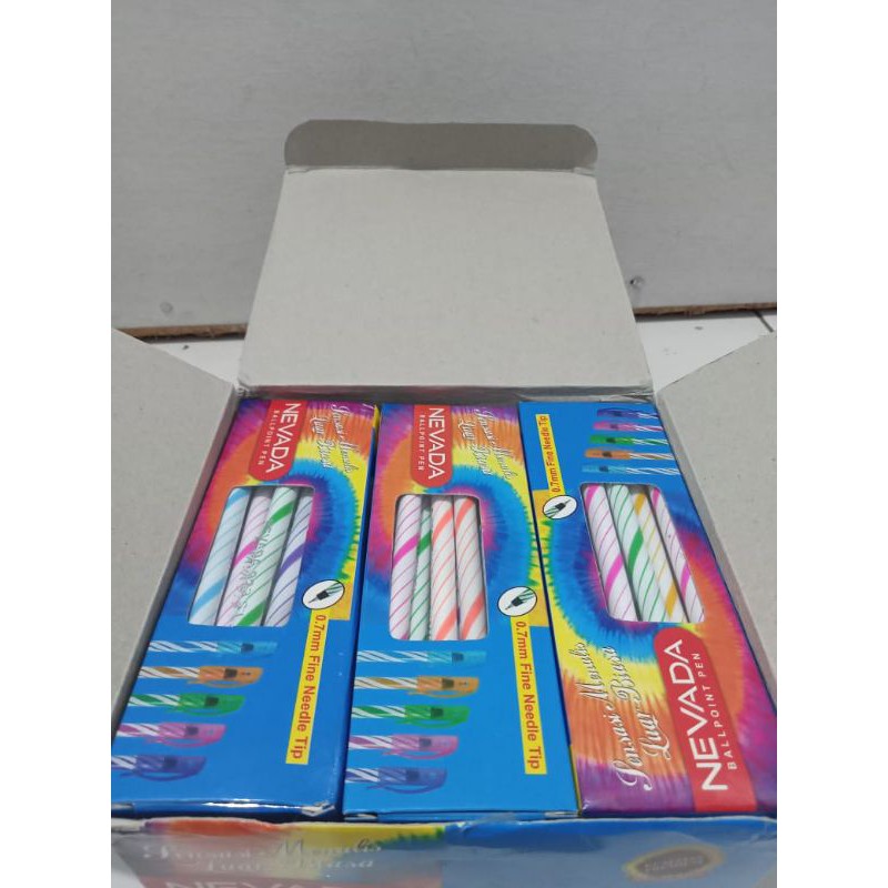 

Pulpen Nevada 923 ST / pulpen lilin tinta hitam