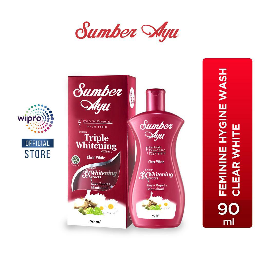 Jual Sumber Ayu Feminine Wash Clear White 90 ml Shopee Indonesia