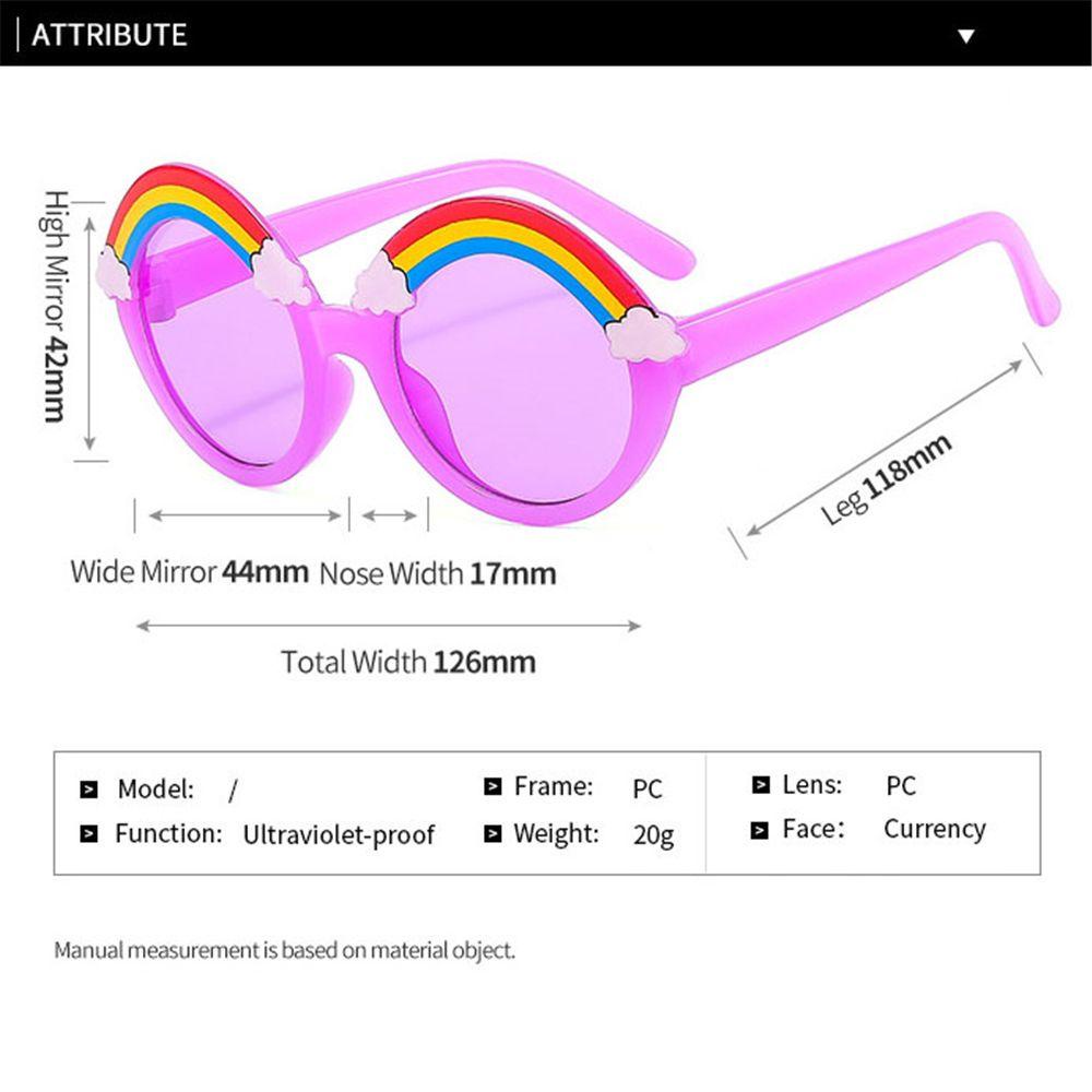 Lily Kids Sunglasses Cute UV400 Kacamata Pelindung Matahari Rainbow