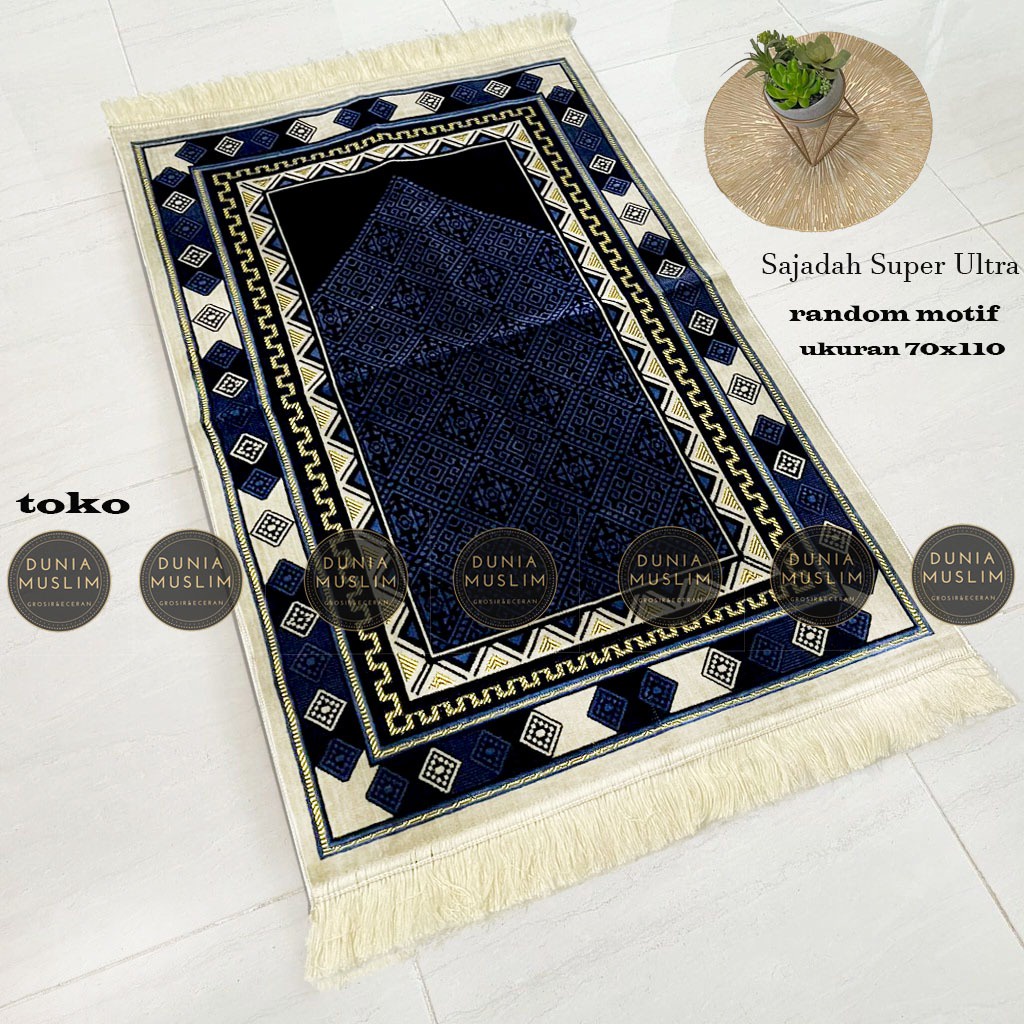 Sajadah Turki Dewasa Ukuran 70x110 Bahan Tebal Dan Lembut Perlengkapan Sholat Sajadah Murah By Dunia Muslim