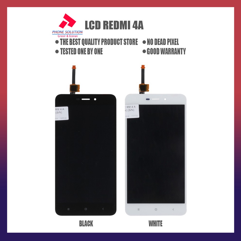 LCD Xiaomi Redmi 4a Fullset Touchscreen // Supplier LCD Xiaomi Redmi - Garansi 1 Bulan